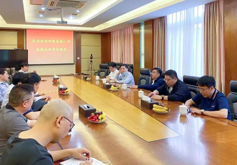 融創(chuàng)中國執(zhí)行總裁田強帶隊考察蘇中建設(shè)