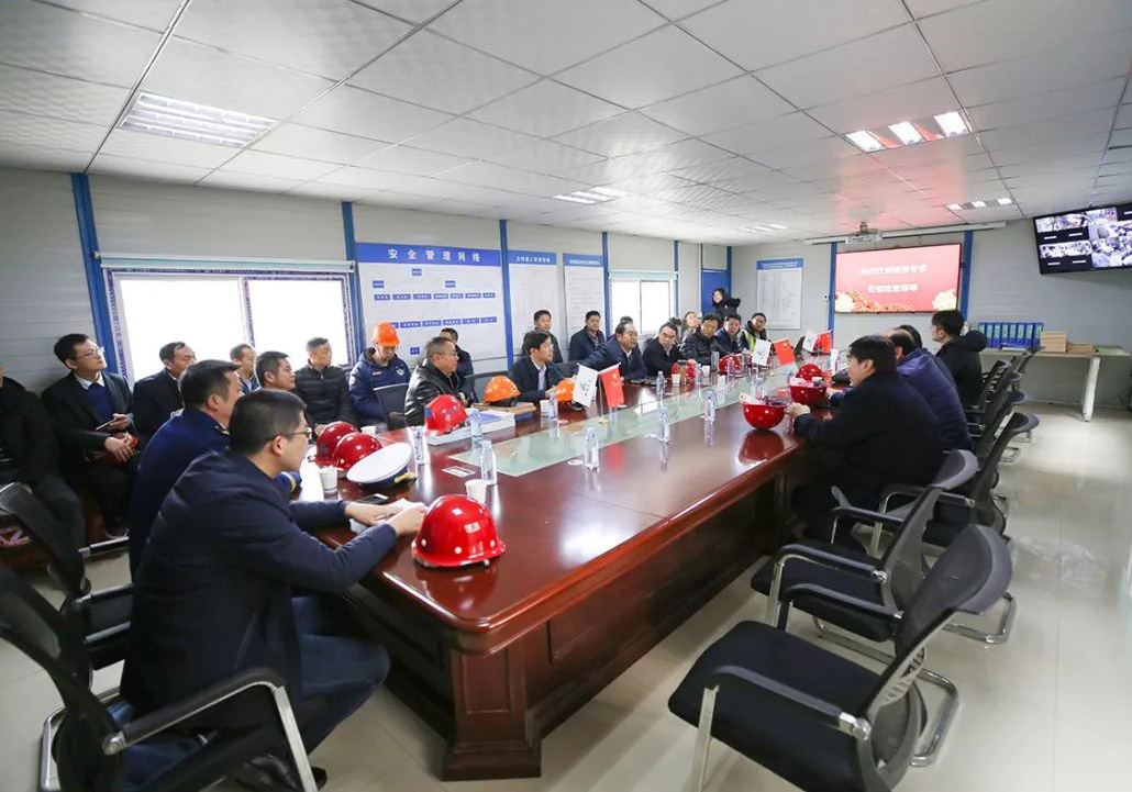 公司海安農(nóng)商行總部大樓項目接受國務(wù)院督導組督查